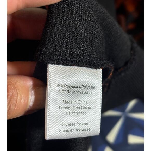 Paisley & Gray Orange and black Flannel Set Pants and Hoodie Slim Fit Sz Large - Picture 11 of 11